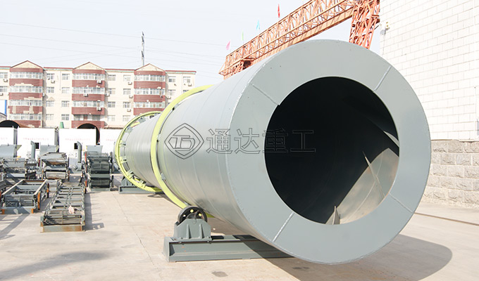 新型有機肥回轉(zhuǎn)式冷卻機